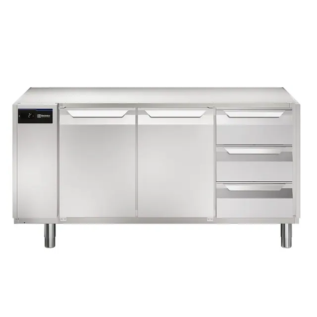 710059 ecostore HP Premium tezgah tip buzdolabı, 9x⅓ çekmece, üst tablalı, uzaktan soğutma üniteli, 440 lt ürün görseli