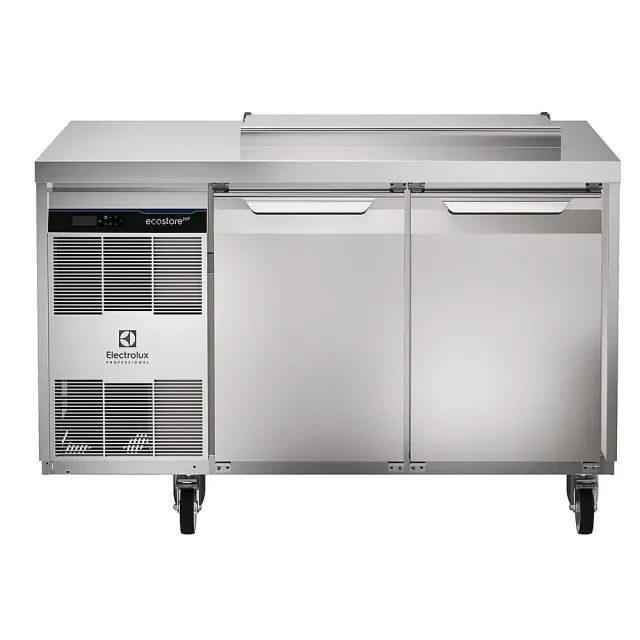 712691 ecostore HP Premium saladet tezgah, 2 kapılı, üst tablalı GN gözlü, 290 lt sınıfı ürün görseli