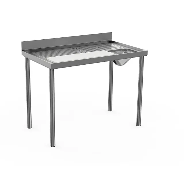 Et ve balık Hazırlık Tezgahları Premium Serisi Tezgah-Evyeler 1200 mm Et ve Balık Hazırlama/Yıkama Tezgahı (132962) ürün görseli