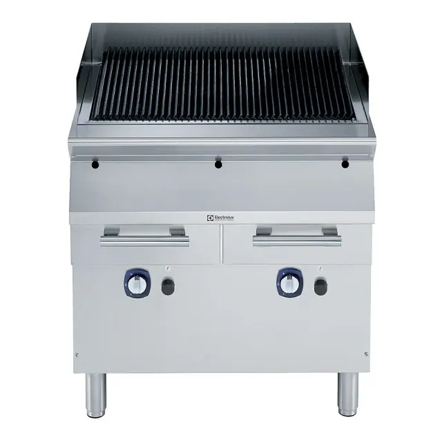 Gazlı Griller Modüler Pişirme Ekipmanları 900XP Gazlı Dolaplı Barbekü - 800 mm (391267) ürün görseli
