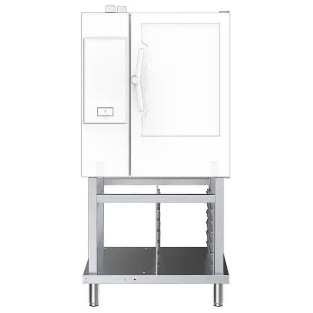 Kurulum Çözümleri - Alt Dolaplar ve Destekler Pişirme Aksesuarları 6 ve 10xGN1/1 fırınlar için açık tip alt stand (922613) ürün görseli