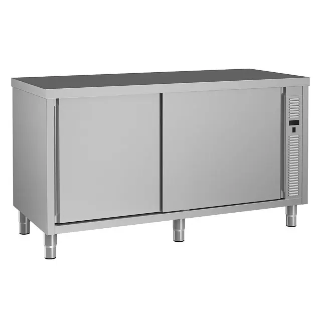 Sıcaklık dolabı tezgah, 1.600 mm, 2 kayar kapılı · 133090 ürün görseli