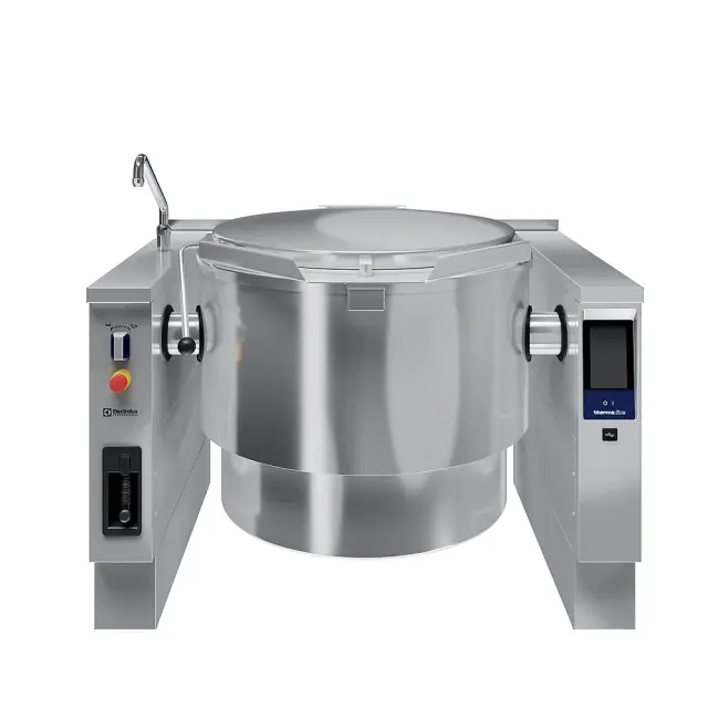 586948 200 litre elektrikli devrilir kaynatma kazanı, ProThermetic Sprint · karıştırıcıya hazır, sırtlı ürün görseli