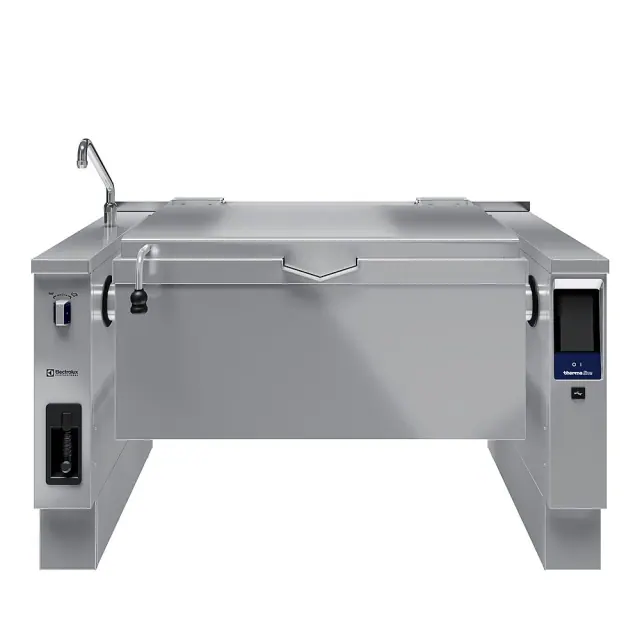 586957 170 litre elektrikli devrilir tava, sırtlı 1600x900 mm ürün görseli