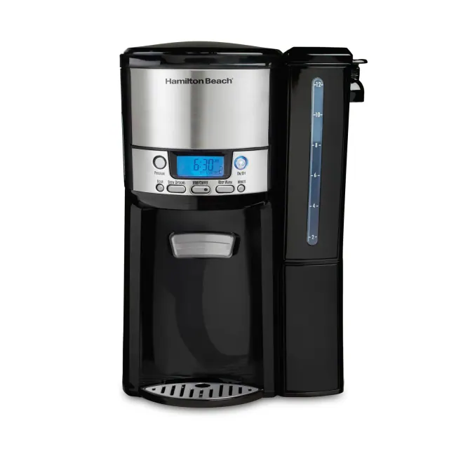 12 Cup Dispensing Coffee Maker, Black/Silver (Case Pack Qty: 2) ürün görseli
