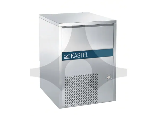 KP 45/15 küp buz makinesi, 45 kg/gün, 15 kg hazneli ürün görseli