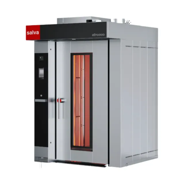 SK-21-C Sirocco arabalı döner fırın, 60x40 - 80x46 tepsi, yakıtlı ürün görseli