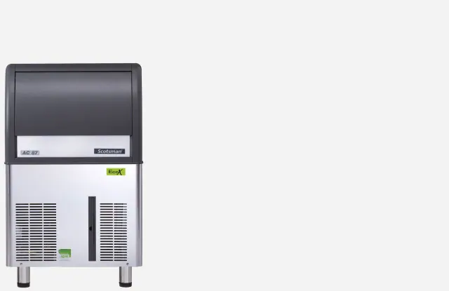 AC 87 gurme küp buz makinesi, 44 kg/gün, 19 kg hazneli ürün görseli