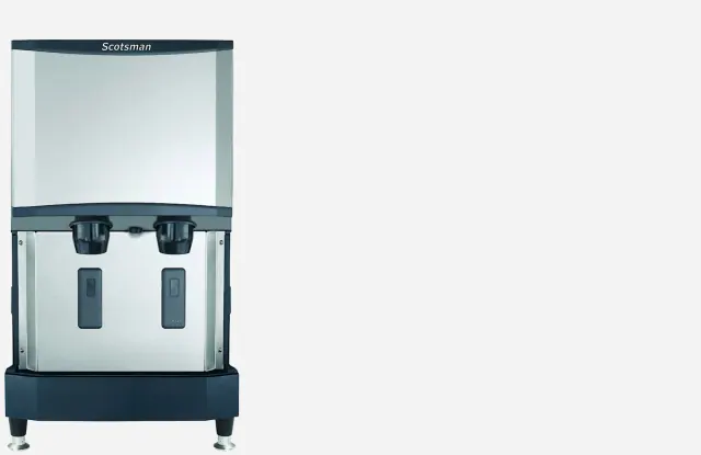 HID 312 nugget buz makinesi-dispenser, 125 kg/gün, 5 kg hazneli ürün görseli
